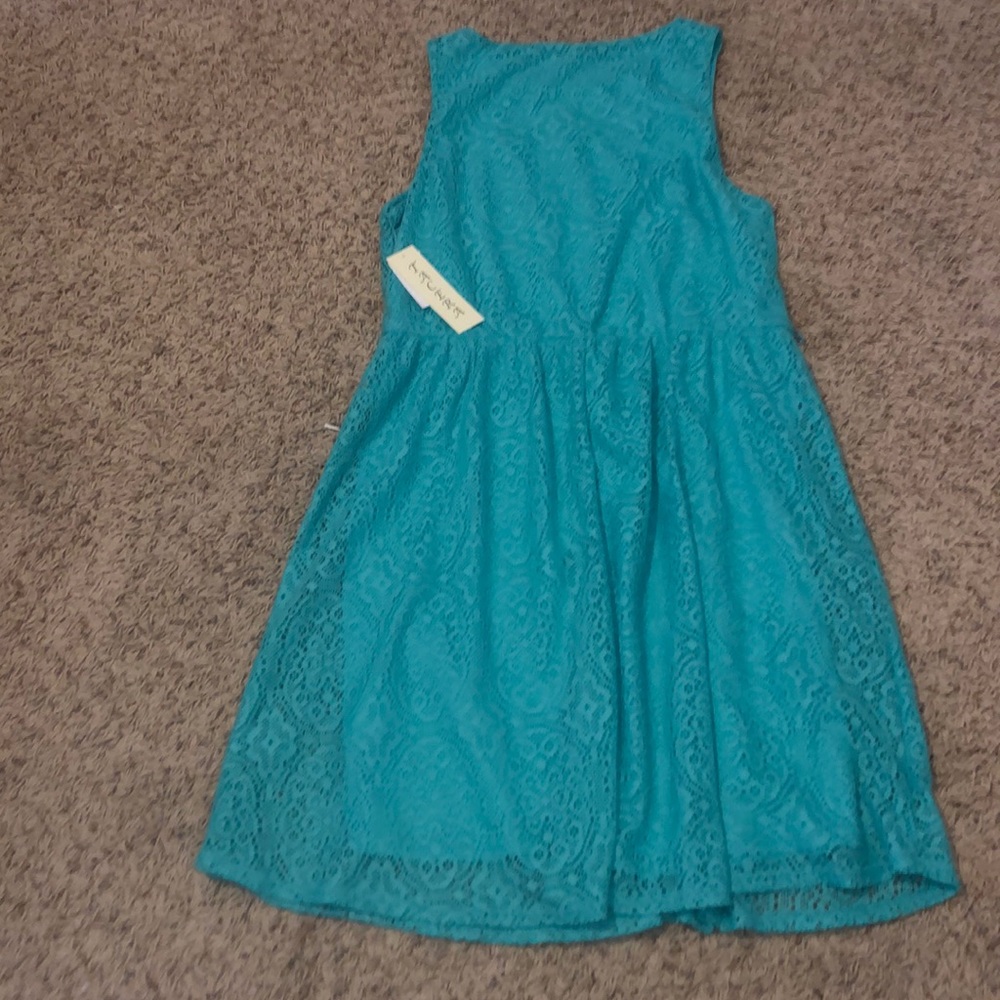 Blue dress